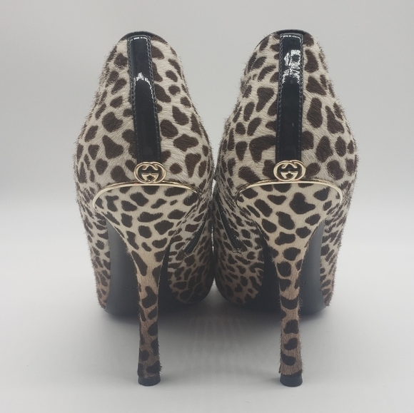 572- GUCCI Paloma Pony Hair Bootie 37.5EU 7 US - Picture 4 of 16